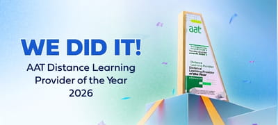 The AAT Distance Learning Provider of the Year 2026  Goes to e-Careers.