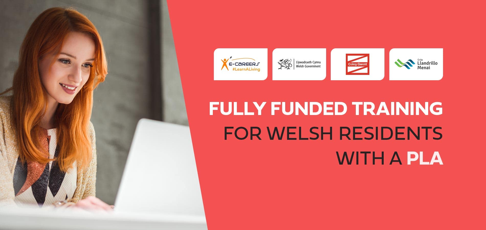 e-Careers partners with the Welsh Government, Coleg Gwent & GLLM to offer FREE training